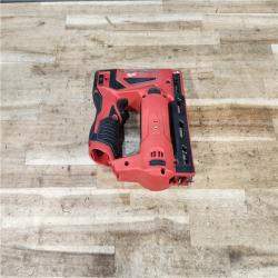 HOUSTON LOCATION - AS - IS Milwaukee 12-Volt Lithium-Ion Cordless 3/8 in. Crown Stapler (Tool-Only)