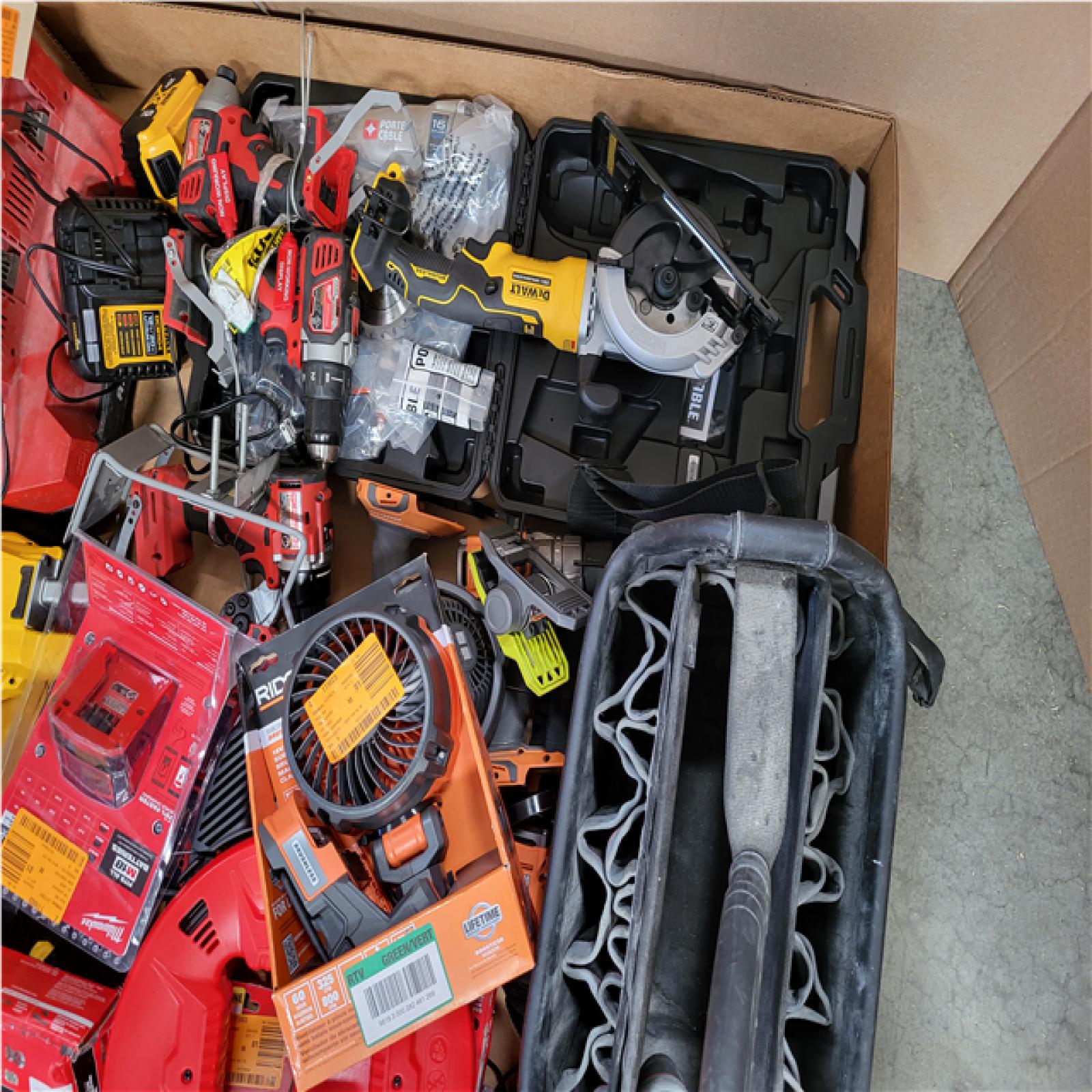 CALIFORNIA AS-IS TOOL PALLET