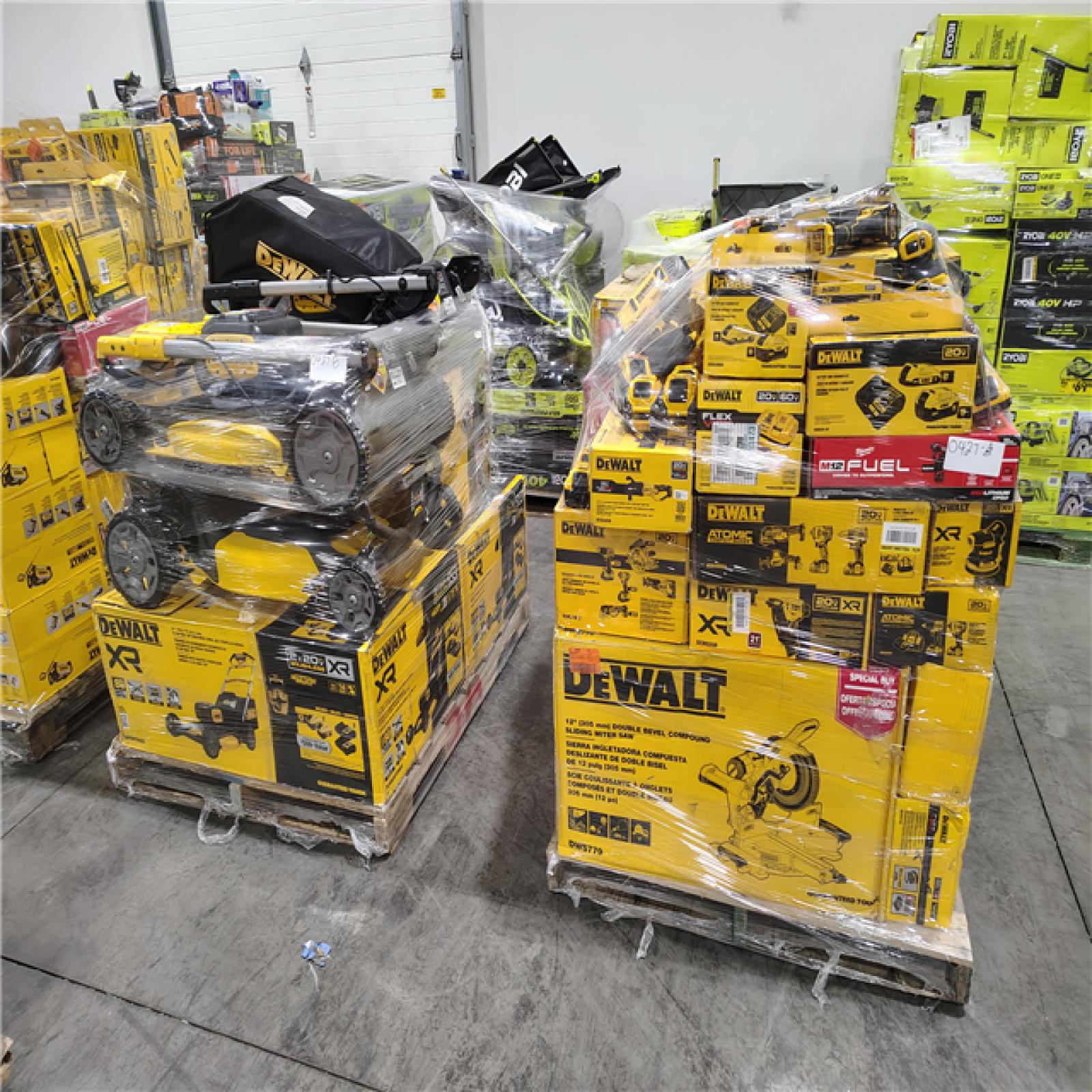 Pittston Location As-Is Power Tools Partial Truckload (11 Pallets) 0427-B