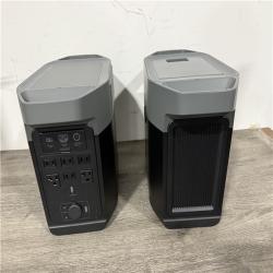 California AS-IS Ecoflow Delta 2 Portable Power Station  Smart Extra Battery & Portable Solar Panel