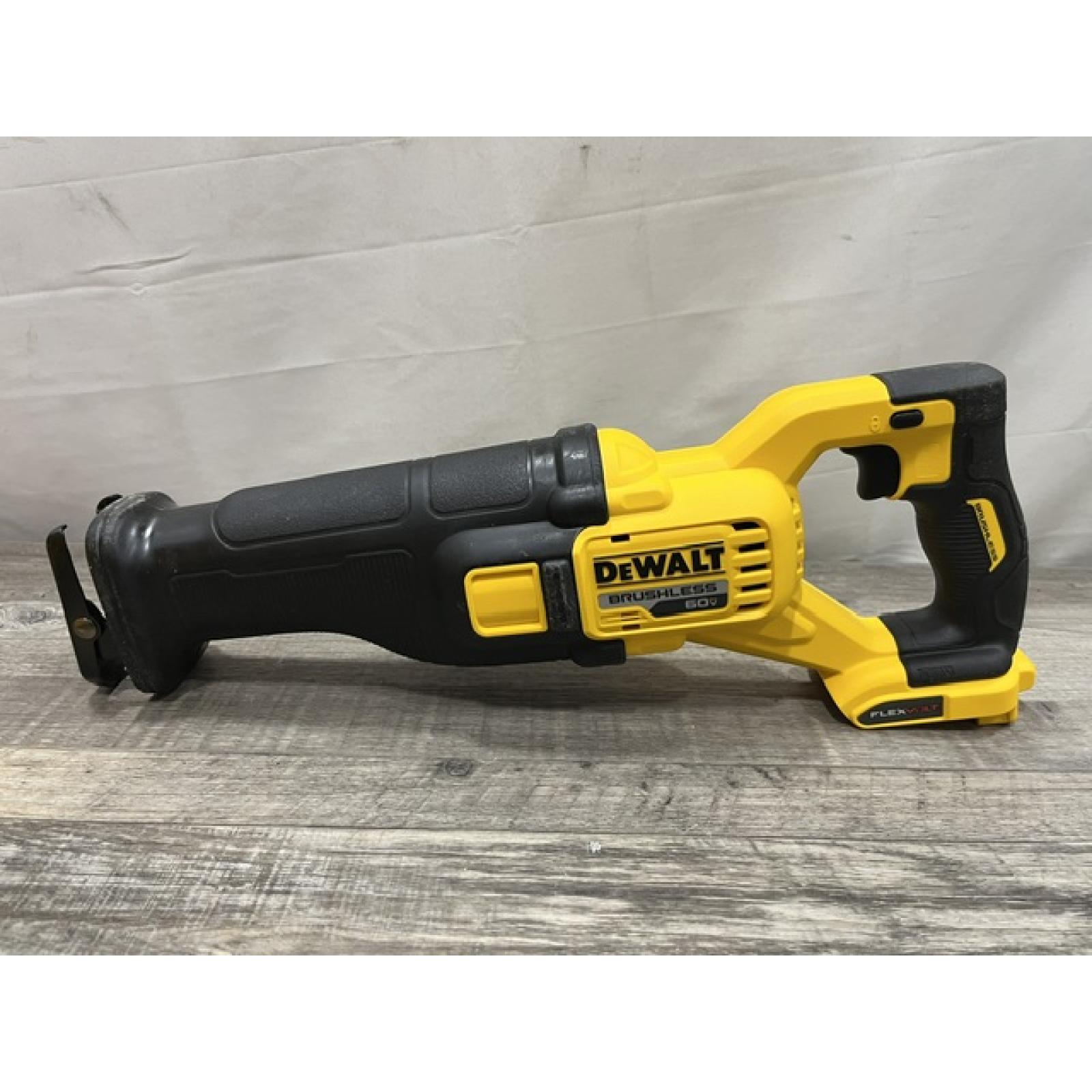 AS-IS DEWALT FLEXVOLT 60V MAX Cordless Brushless Reciprocating Saw (Tool Only)