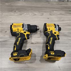 LIKE NEW! - DEWALT 20V MAX XR Cordless Drill/Driver, ATOMIC Impact Driver 2 Tool Combo Kit