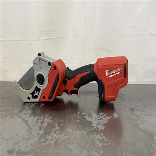 AS-IS- Milwaukee 12-Volt Lithium-Ion Cordless PVC Pipe Shear (Tool-Only)