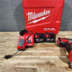 HOUSTON LOCATION - AS - IS Milwaukee FUEL 18V Lithium-Ion Brushless Cordless 1/2 in. Hammer Drill Driver Kit