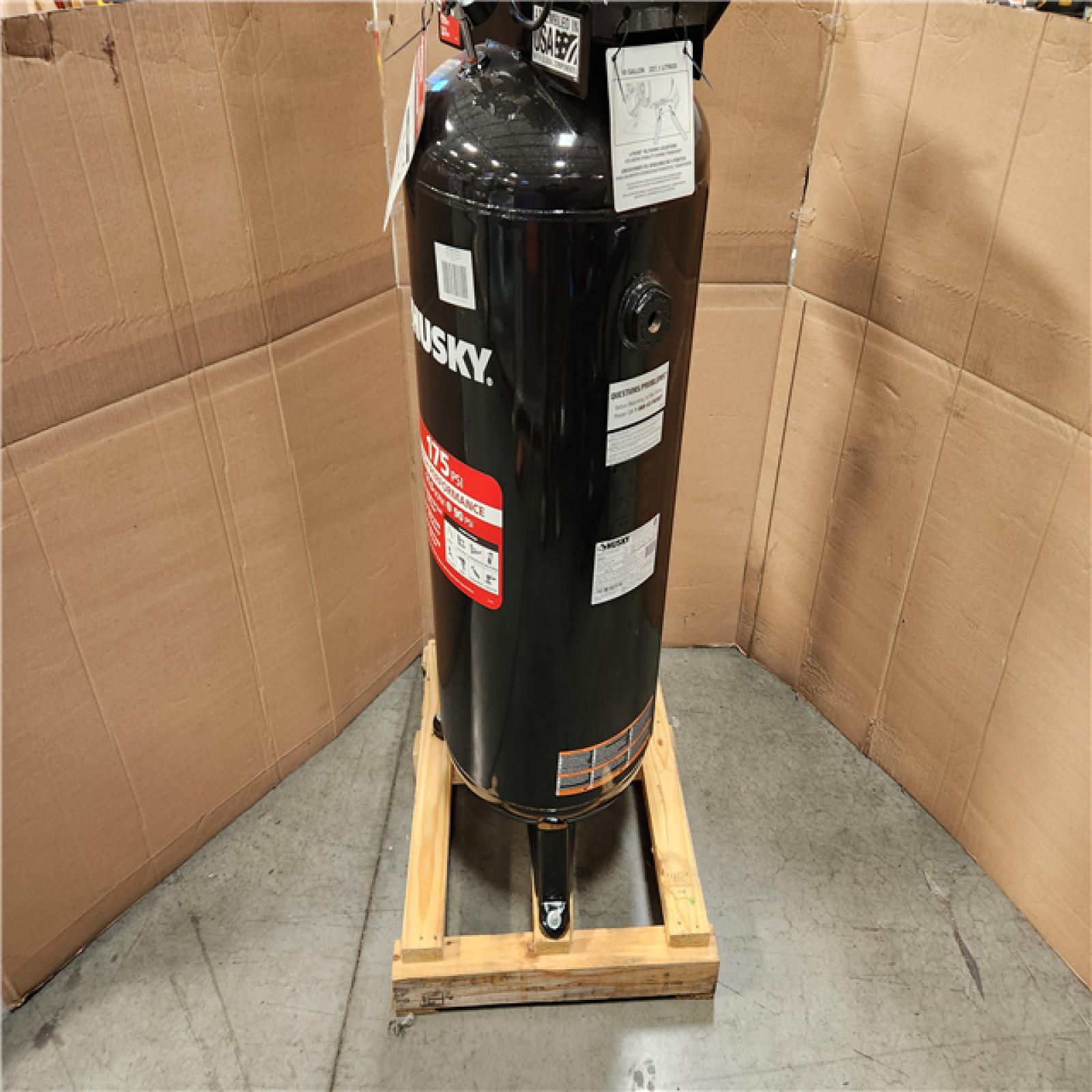 California As-Is Husky Air Compressor