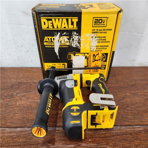 AS-IS DEWALT ATOMIC 20V MAX 5/8 Brushless Cordless SDS Plus Rotary Hammer (Tool Only)