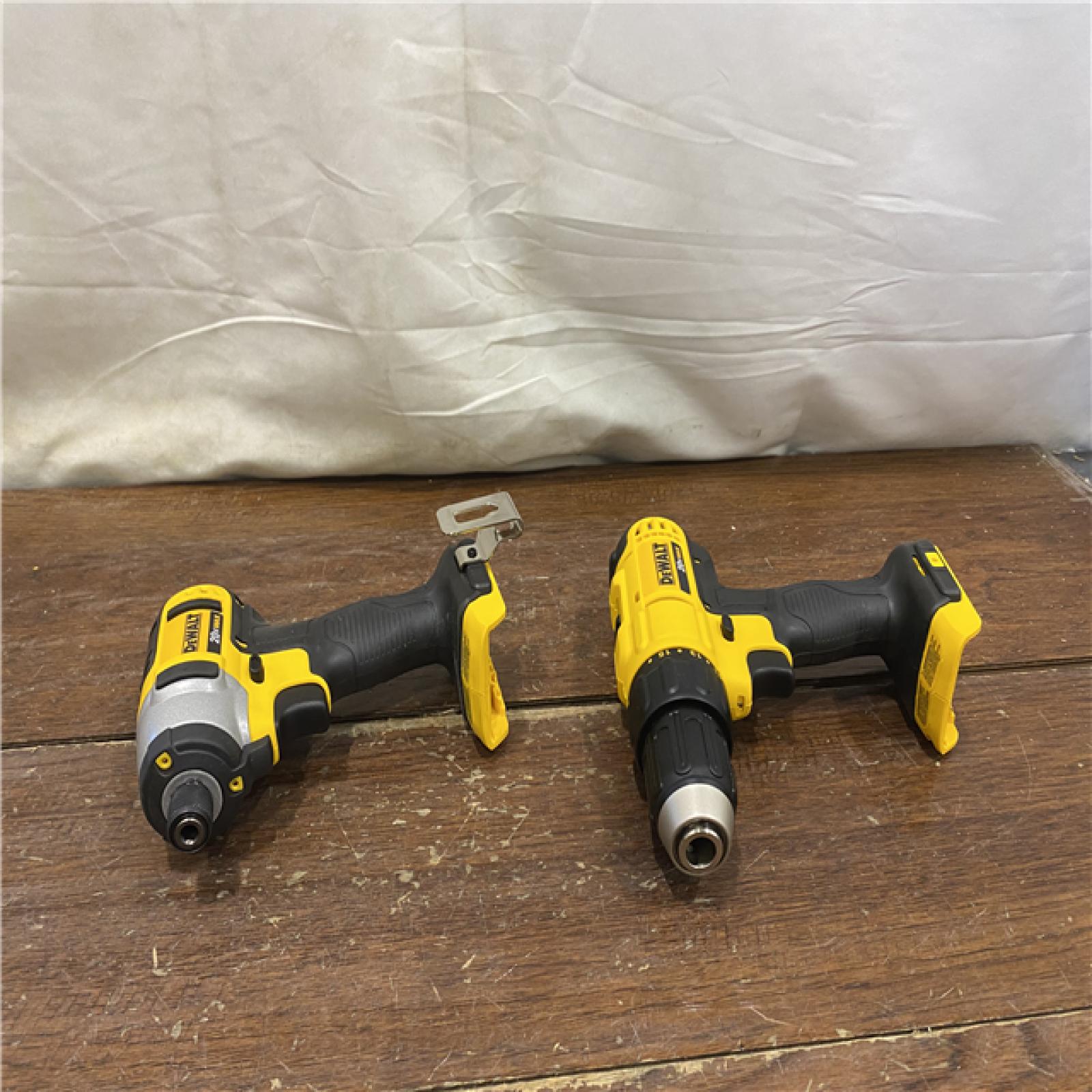 AS-IS DeWALTA® 20V MAX Cordless Drill Driver/Impact Driver Combo Kit 1.3 Ah Lithium Ion
