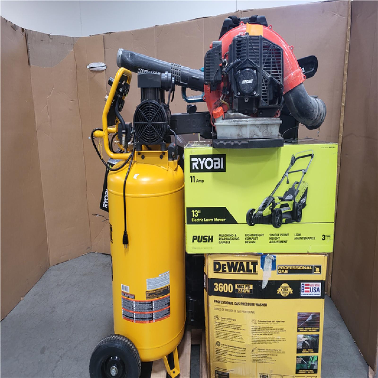 California AS-IS Outdoor Power Equipment