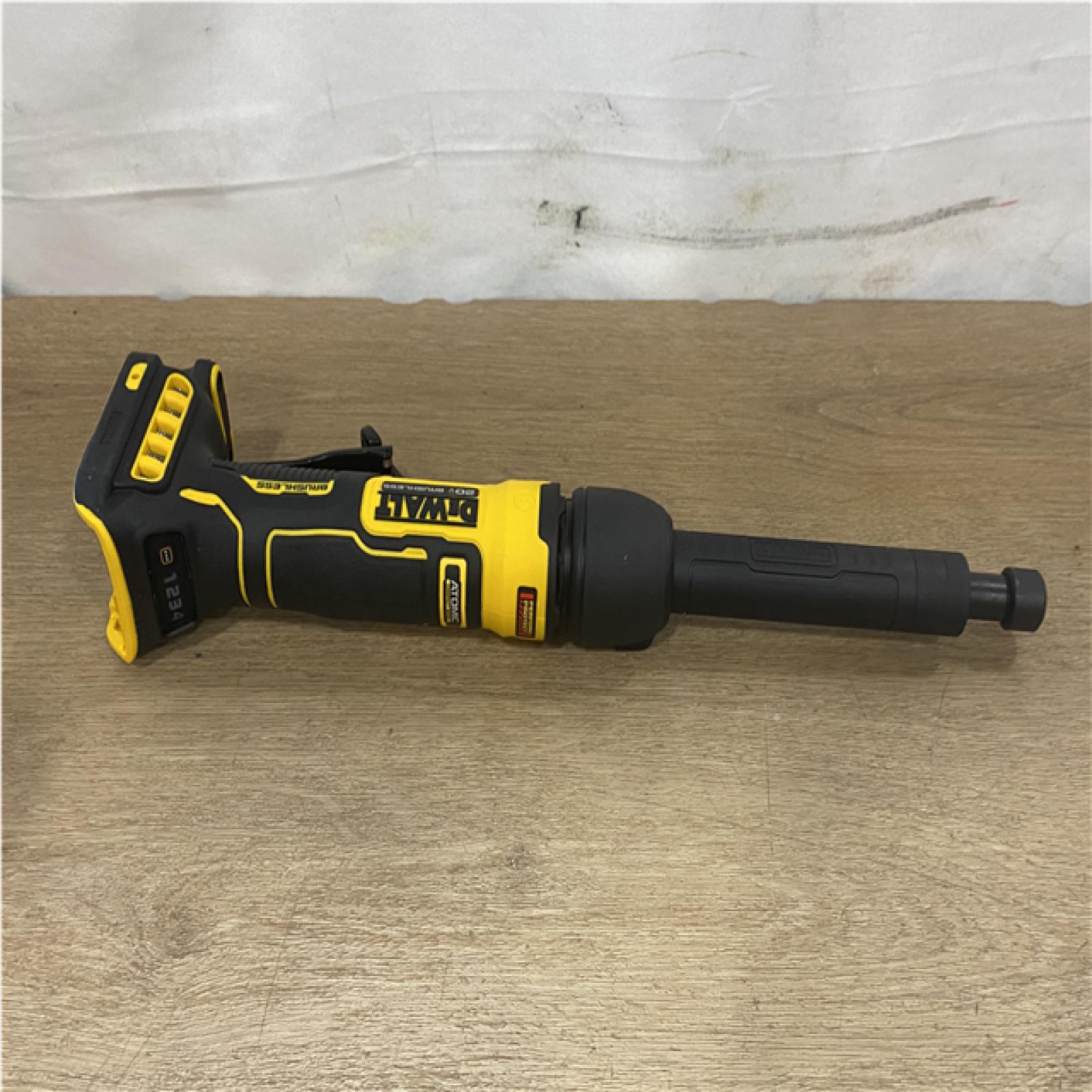 AS-IS DEWALT ATOMIC 20V MAX Cordless Extended Reach Die Grinder with Paddle Switch (Tool Only)