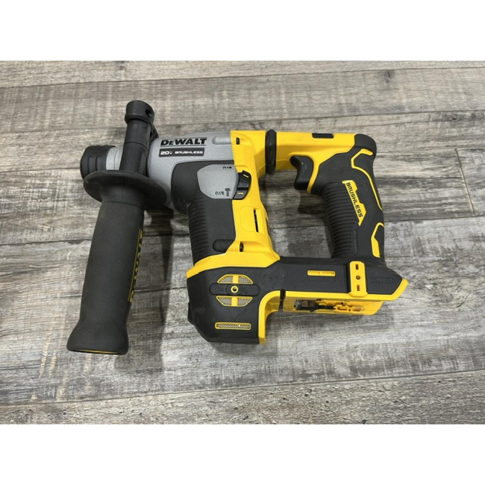 AS-IS DEWALT ATOMIC 20V MAX Cordless Brushless Ultra-Compact 5/8 in. SDS Plus Hammer Drill (Tool Only)
