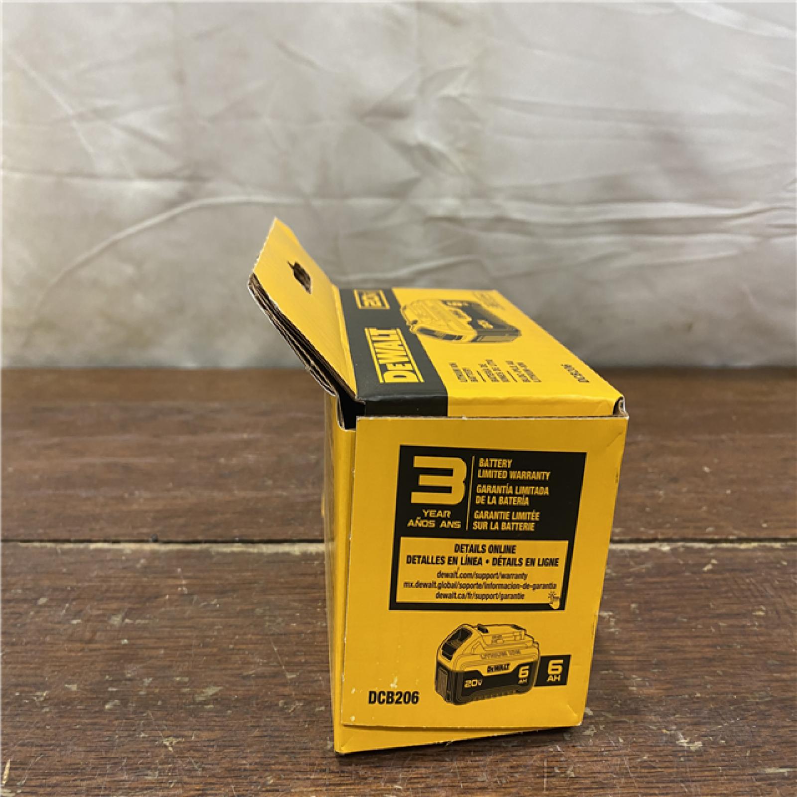 AS-IS DEWALT 20-Volt MAX XR Lithium-Ion Premium Battery Pack 6.0Ah