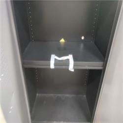 CALIFORNIA AS-IS HUSKY FIXED  2 DOOR CABINET