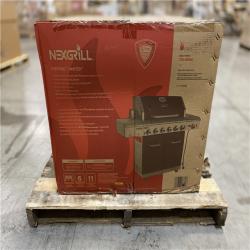 DALLAS LOCATION - Nexgrill Deluxe 6-Burner Propane Gas Grill in Mocha with Ceramic Searing Side Burner