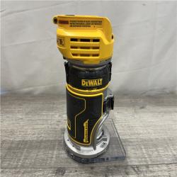 AS-IS DEWALT 20V MAX XR Cordless Brushless Fixed Base Compact Router (Tool Only)