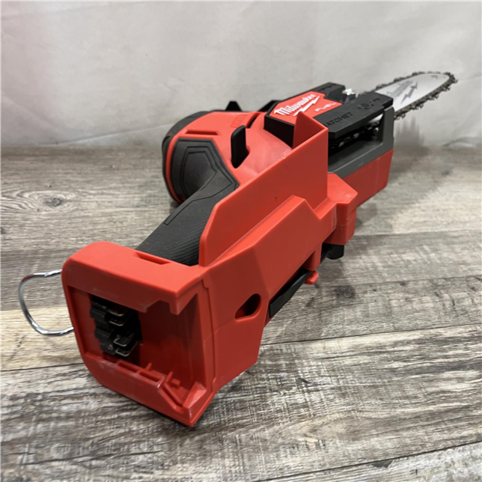 AS-IS Milwaukee FUEL 18V Lithium-Ion Brushless Cordless 8 in. HATCHET Pruning Saw (Tool-Only)