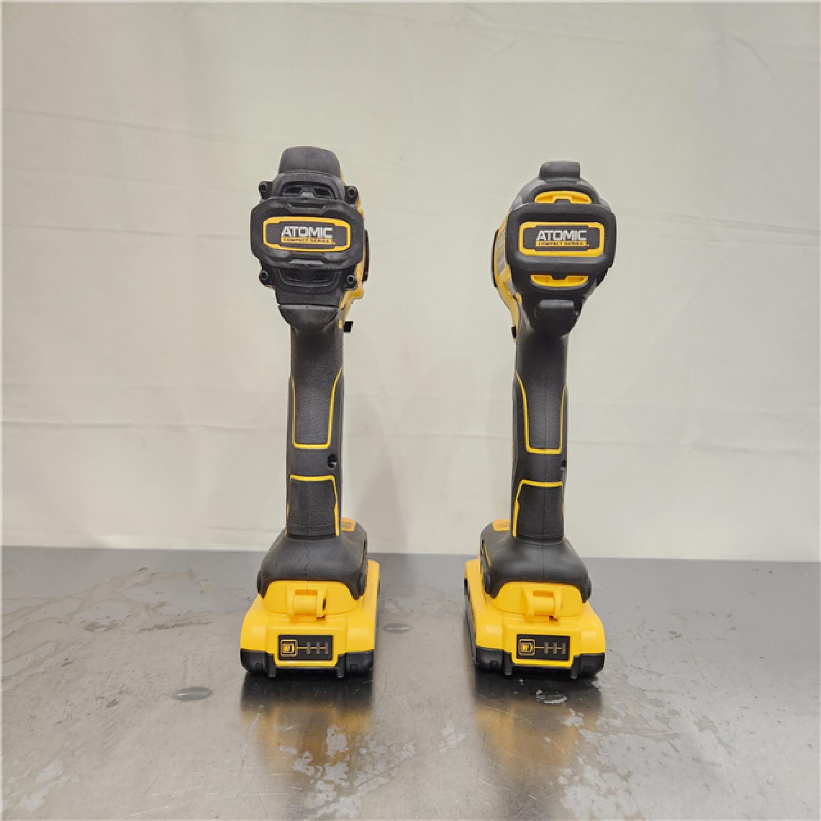 AS-IS- DEWALT ATOMIC 20-Volt MAX Lithium-Ion Cordless Combo Kit