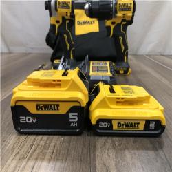 AS-IS DEWALT ATOMIC 20V MAX Lithium-Ion Cordless 2-Tool Combo Kit