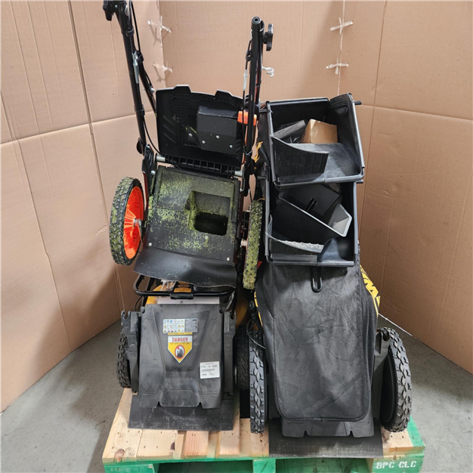 California As-Is Outdoor Power Equipment