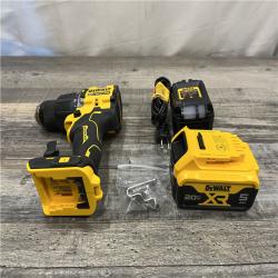 AS-IS DEWALT ATOMIC 20V Lithium-Ion Cordless 1/2 in. Hammer Drill Kit
