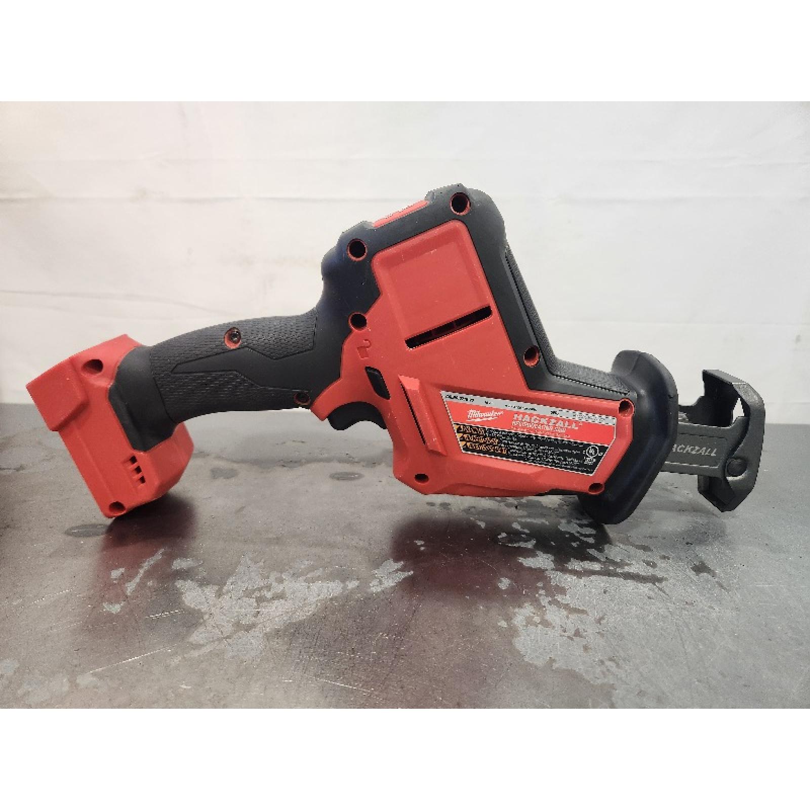 AS-IS- Milwaukee FUEL 18V Lithium-Ion Brushless Cordless HACKZALL Reciprocating Saw (Tool-Only)