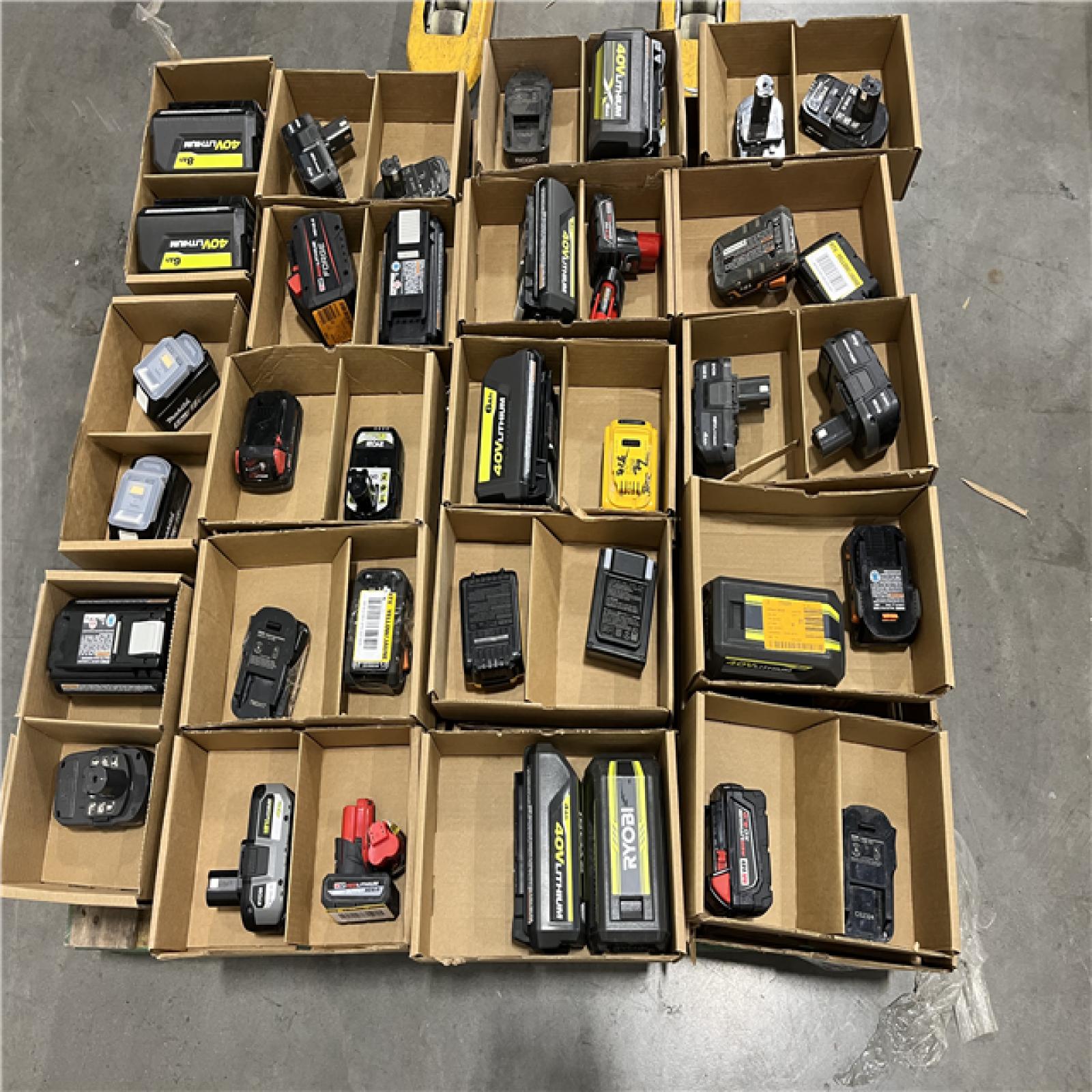 DALLAS LOCATION - AS-IS BATTERY PALLET