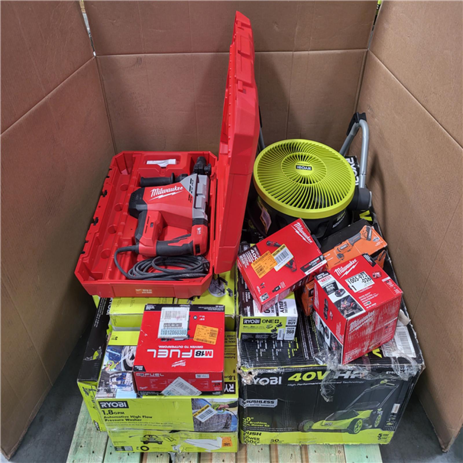 CALIFORNIA AS-IS TOOL PALLET