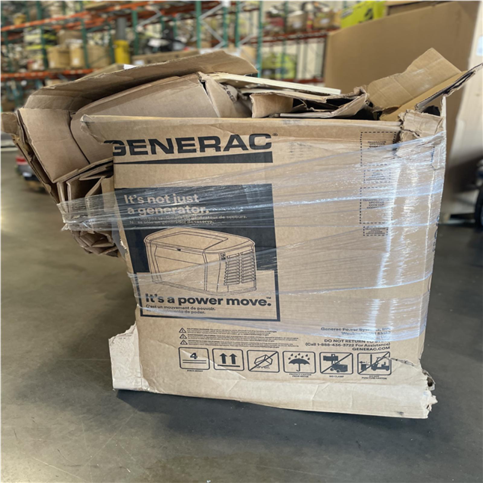 DALLAS LOCATION- AS-IS  Generac 26kW Natural Gas or Propane Whole House Generator