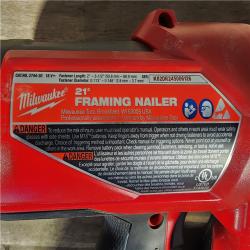 HOUSTON LOCATION - AS-IS Milwaukee 2744-20 M18 FUEL 3-1/2 in. 18-Volt 21-Degree Lithium-Ion Brushless Cordless Framing Nailer (Tool-Only)
