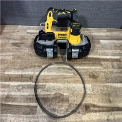 Houston Location AS-IS DEWALT ATOMIC 20V MAX Cordless Brushless Compact 1-3/4 in. Bandsaw (Tool Only)