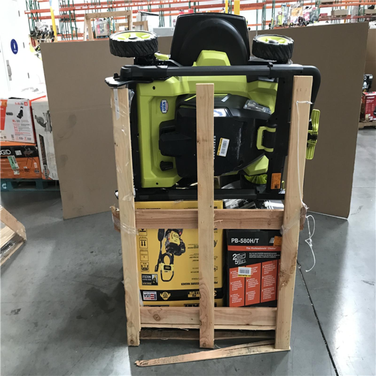 CALIFORNIA AS-IS OUTDOOR POWER EQUIPMENT