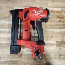 HOUSTON LOCATION - AS-IS Milwaukee FUEL 18-Volt Lithium-Ion Brushless Cordless 18-Gauge 1/4 in. Narrow Crown Stapler (Tool-Only)