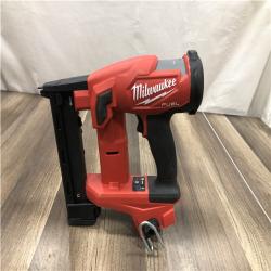 AS-IS Milwaukee FUEL 18-Volt Lithium-Ion Brushless Cordless 18-Gauge 1/4 in. Narrow Crown Stapler (Tool-Only)