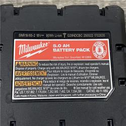 AS-IS Milwaukee 18-Volt Lithium-Ion XC Starter Kit with Two 5.0Ah Batteries and Charger