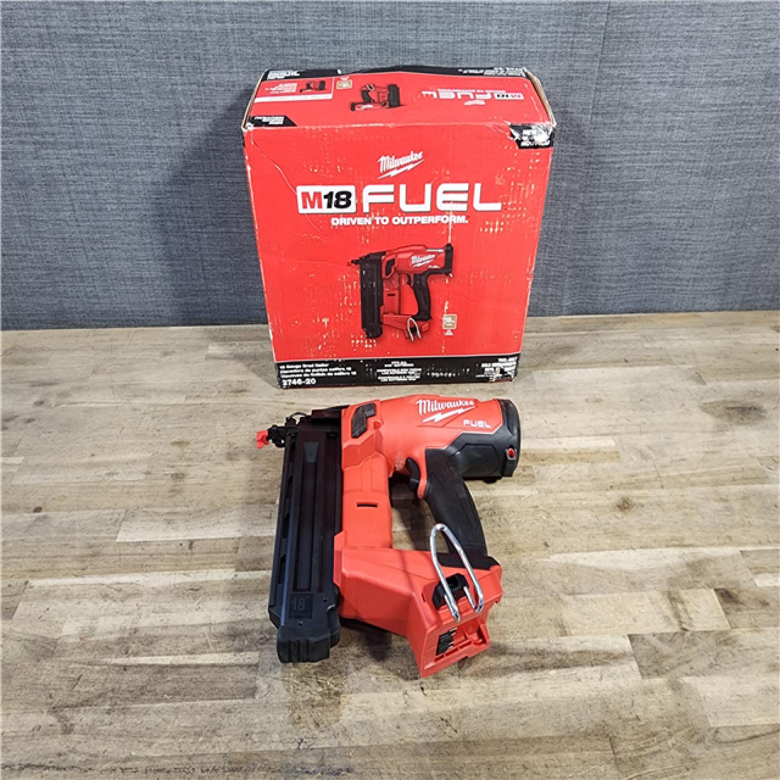 HOUSTON LOCATION - AS-IS Milwaukee M18 FUEL 18 Gauge Brad Nailer (TOOL ONLY)
