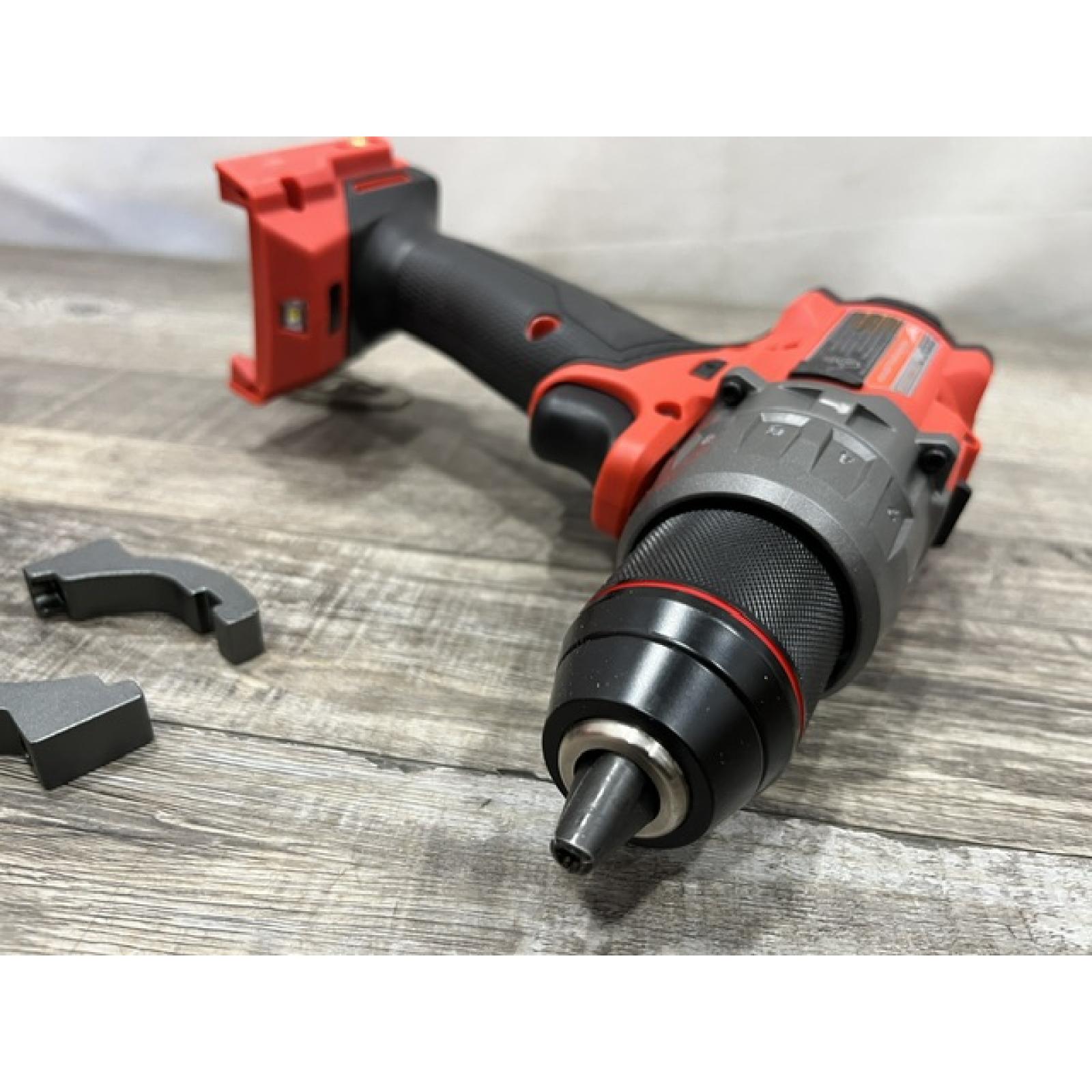 AS-IS Milwaukee FUEL 18V Lithium-Ion Brushless Cordless 1/2 in. Hammer Drill/Driver (Tool-Only)