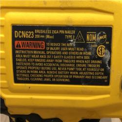 AS-IS DEWALT ATOMIC 20V MAX Lithium Ion Cordless 23 Gauge Pin Nailer (Tool Only)