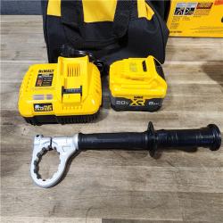 HOUSTON LOCATION - AS-IS DEWALT 20V XR Lithium-Ion Cordless Hammer Drill Kit with 8.0 Ah Battery, Charger and Kit Bag