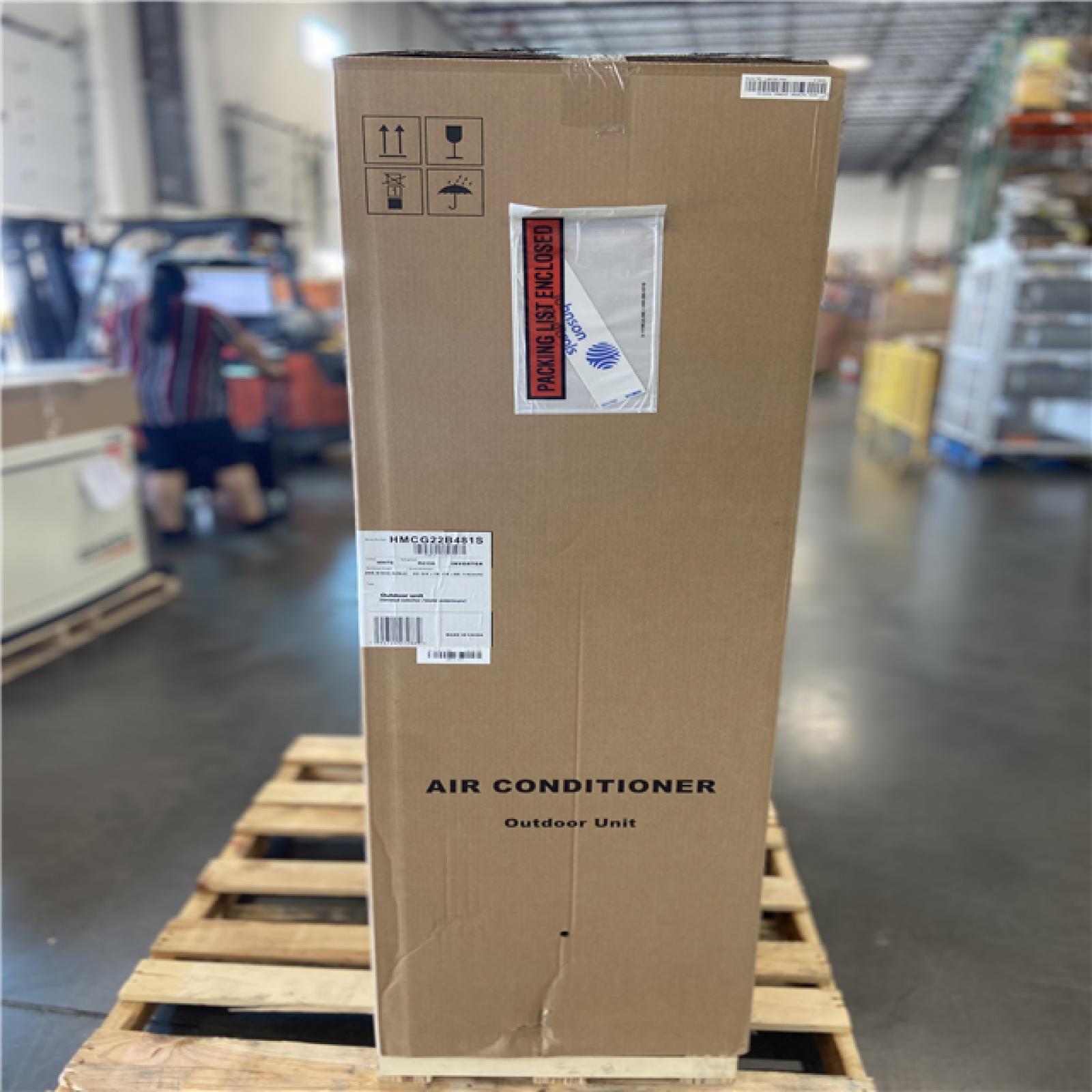 DALLAS LOCATION - DS HMCG22B481S 4T (UP TO 18 SEER2) MODULATING HORZ DISCHARGE AIR CONDITIONER R410A