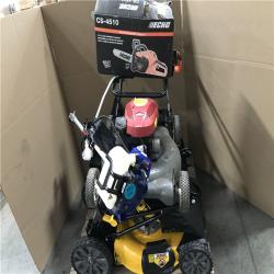 CALIFORNIA AS-IS OUTDOOR POWER EQUIPMENT