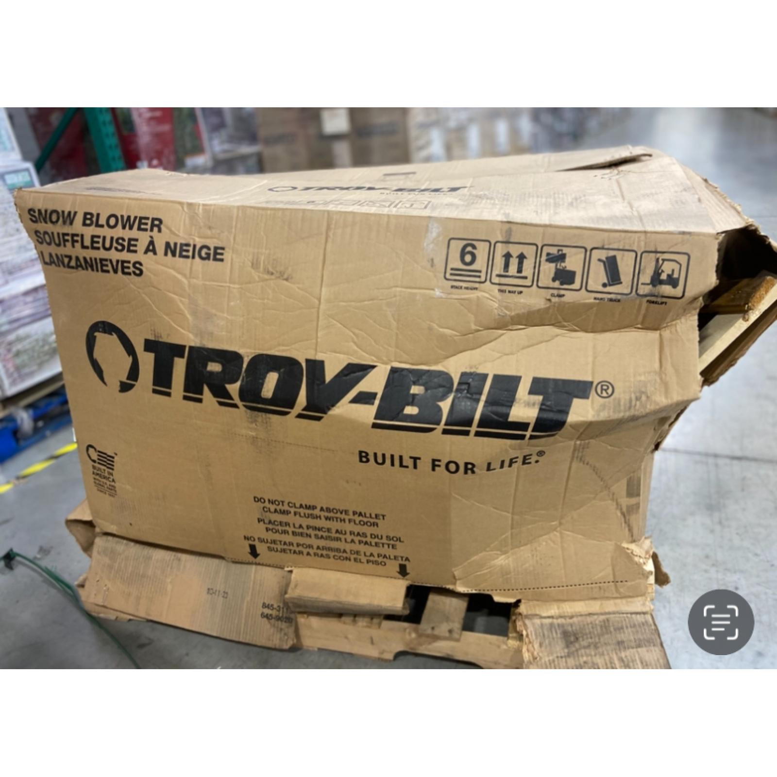 DALLAS LOCATION  - Troy-Bilt Storm 30 in. 357cc Two-Stage Electric Start Gas Snow Blower with Power Steering and Heated Grips