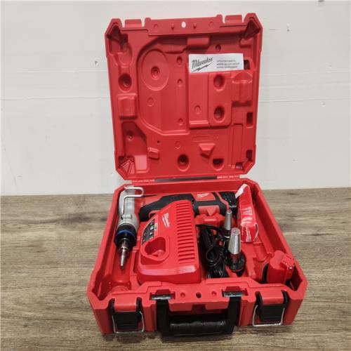 Phoenix Location NEW Milwaukee M12 12-Volt Lithium-Ion Cordless PEX Expansion Tool Kit with (2) 1.5 Ah Batteries, (3) Expansion Heads and Hard Case 2474-22