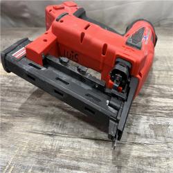 AS-IS Milwaukee FUEL 18-Volt Lithium-Ion Brushless Cordless 18-Gauge 1/4 in. Narrow Crown Stapler (Tool-Only)