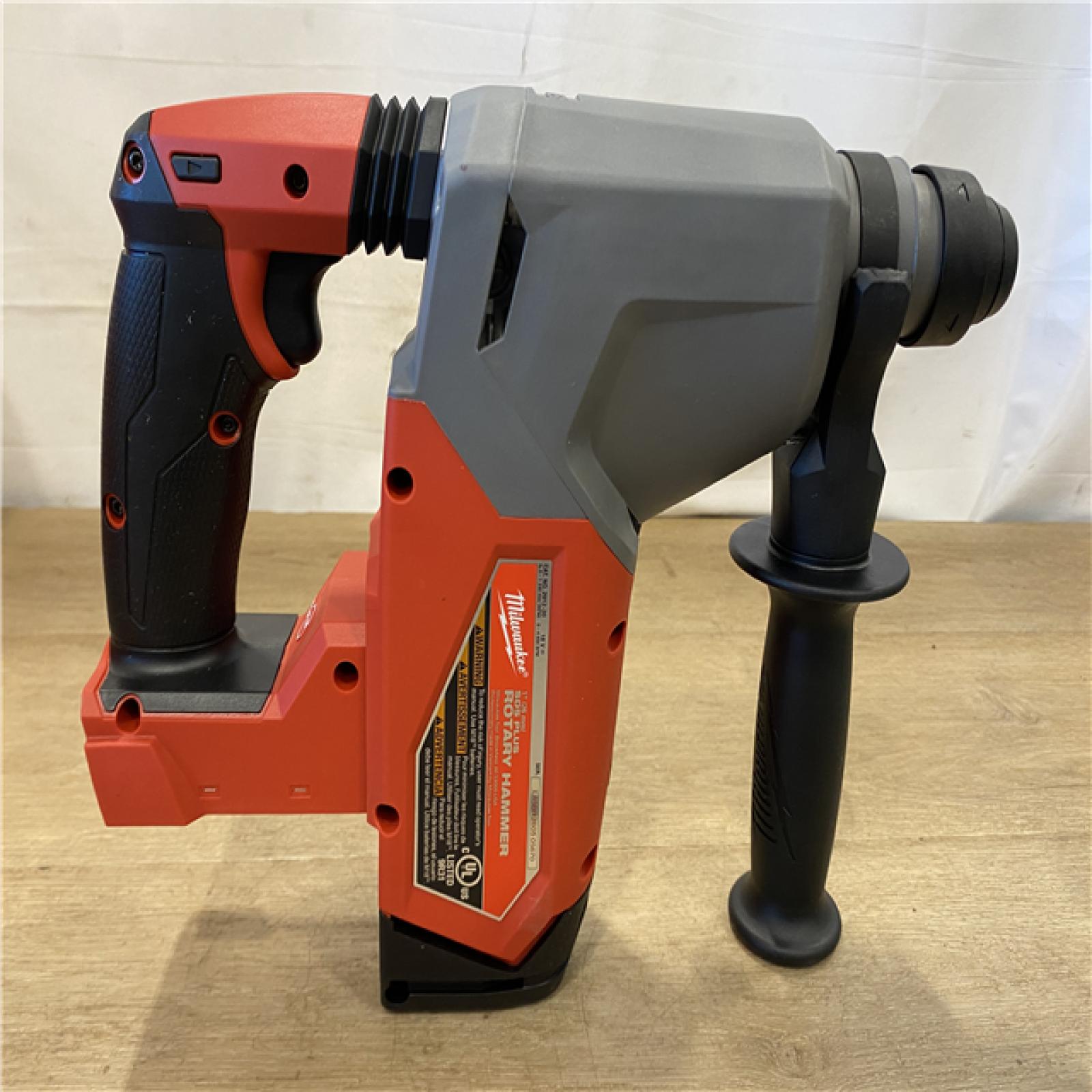 AS-IS Milwaukee  FUEL 18V Lithium-Ion Brushless Cordless 1 in. SDS-Plus Rotary Hammer (Tool-Only)