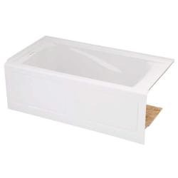 Phoenix NEW American Standard EverClean 60 in. x 32 in. Left Drain Soaking Tub in White (SEALED)