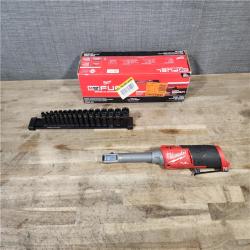 HOUSTON LOCATION - AS-IS Milwaukee M12 FUEL INSIDER Extended Reach Box Ratchet (Tool-Only)
