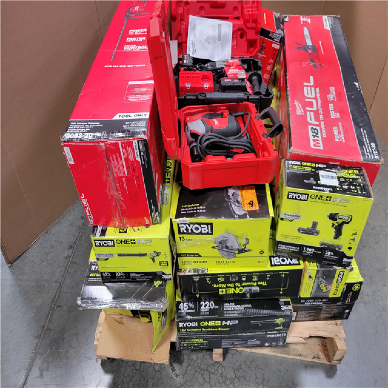 CALIFORNIA AS-IS TOOL PALLET