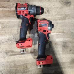 HOUSTON LOCATION - AS-IS (APPEARS LIKE NEW) Milwaukee FUEL 18V Lithium-Ion Brushless Cordless Hammer Drill and Impact Driver Combo Kit