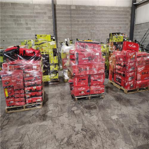 Pittston Location As-Is Power Tools Partial Truckload (13 Pallets) 0643-B
