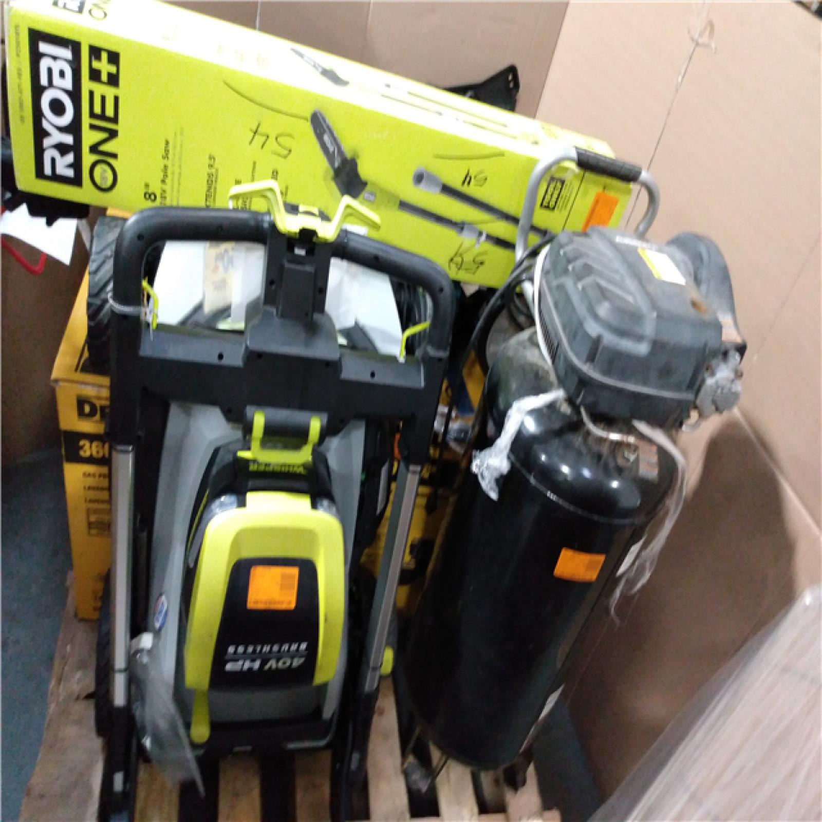 CALIFORNIA AS-IS OUTDOOR POWER EQUIPMENT