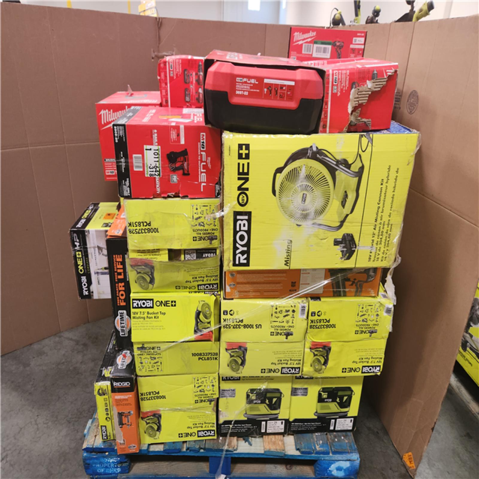 California AS-IS Tool Pallet